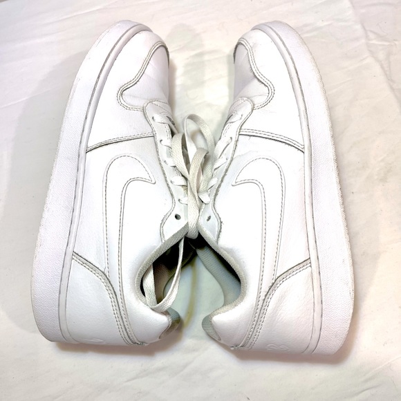 Nike Ebernon Low Triple White leather sneakers Women’s Size 8.5 - Picture 5 of 6